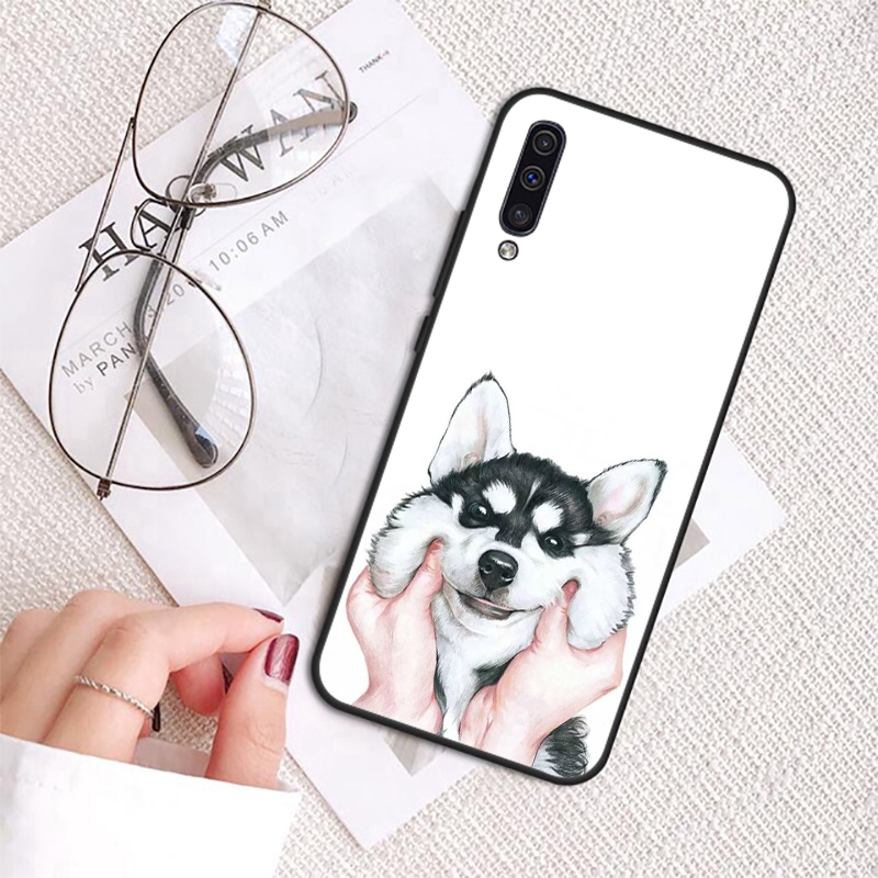 Ốp ĐiệN ThoạI HìNh Chó Husky Cho Samsung Galaxy A10 A30 A40 A50 A60 A70 M10 M20 M30