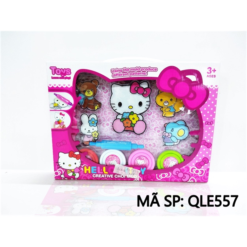 Đồ chơi đất sét - Đất nặn Kitty QL-E557