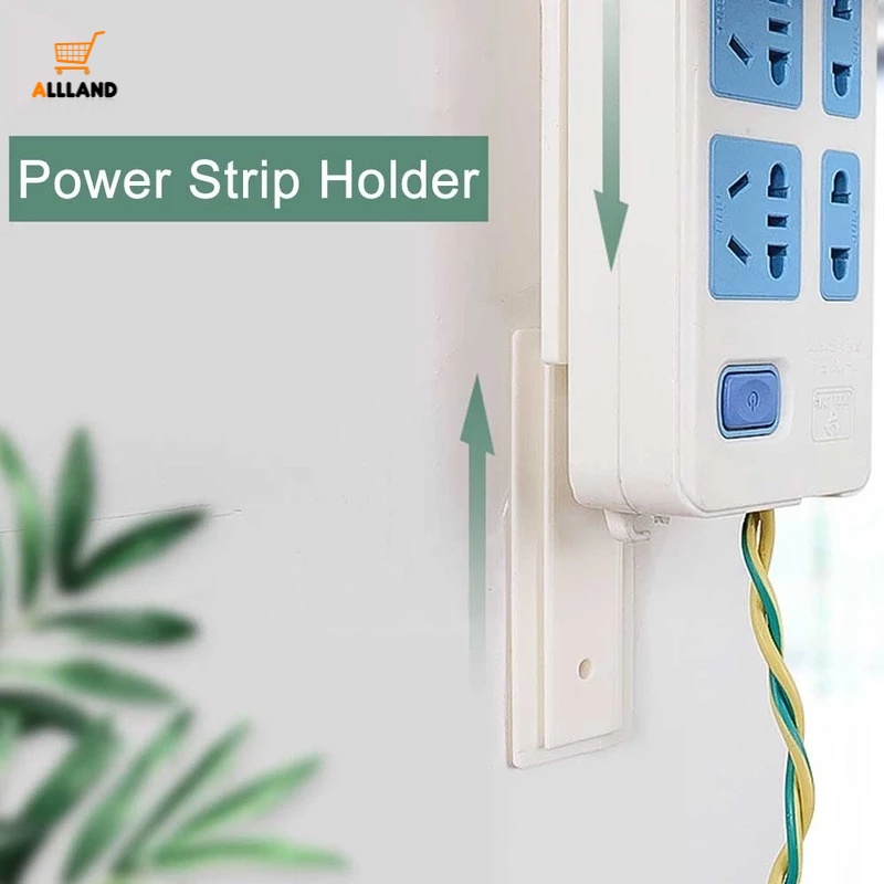 1 Giá Đỡ Ổ Cắm Điện Dán Tường Không Đục Lỗ Tiện Dụng