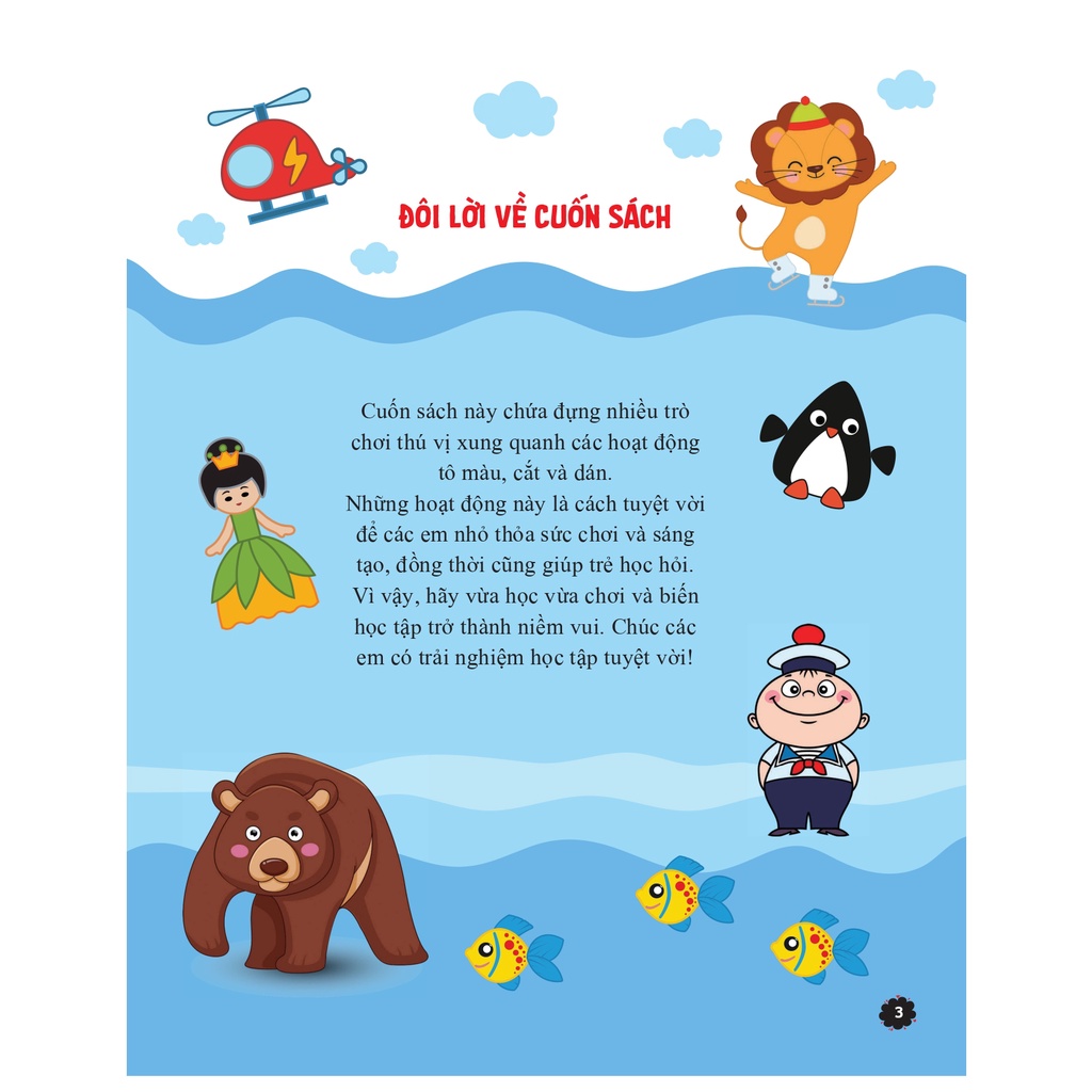 Sách - Bé tư duy bé sáng tạo - Những hoạt động sáng tạo - Dành cho bé từ 3 tuổi