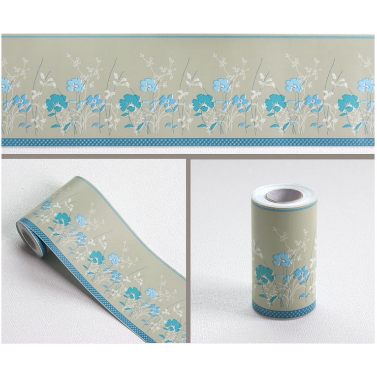 Len dán viền tường cuộn dài 10m x cao 10cm(nhiều mẫu) BST01