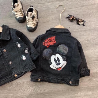 Áo micky bò bé trai