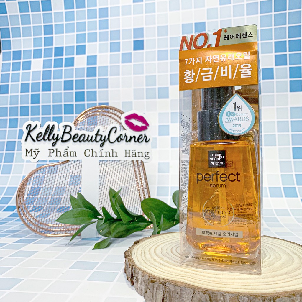 Huyết Thanh Dưỡng Tóc Perfect Serum Golden Morocco Argan Oil Mise En Scène | BigBuy360 - bigbuy360.vn