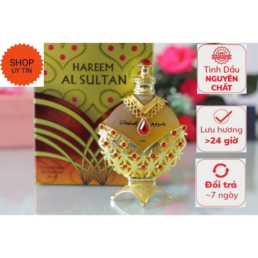 Tinh dầu nước hoa Nội địa Dubai Công Chúa Vàng ( Nữ Hoàng Đỏ ) 35ml