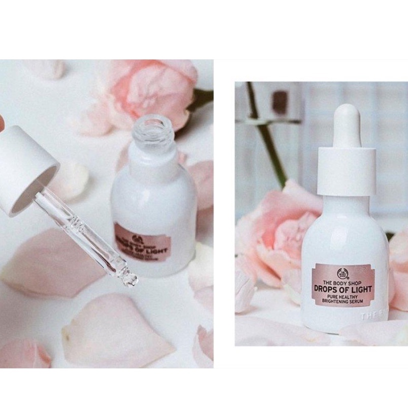 Serum dưỡng trắng da the body shop drops of light 30ml