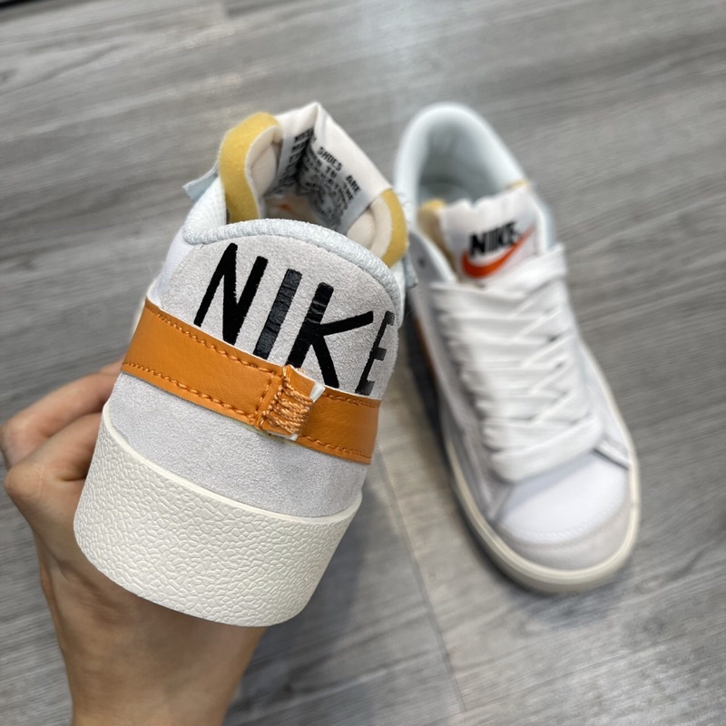 GIÀY BLAZER WHITE ORANGE TRẮNG CAM LAI AU