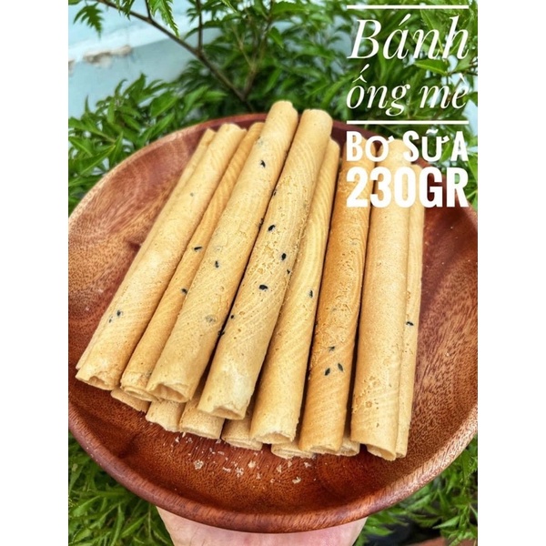 BÁNH ỐNG MÈ BƠ SỮA