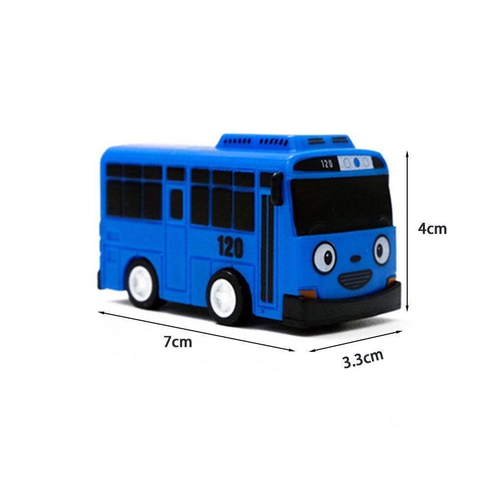 SUSANS Mô Hình Xe Buýt Kéo Lưng Mini Dành Cho Bé
