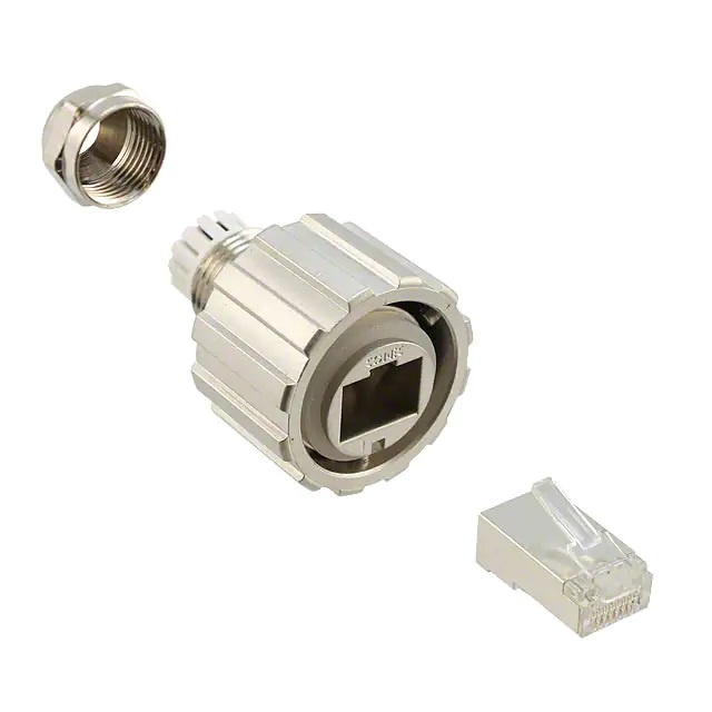 Đầu modular nối dây mạng RJ45 CONEC dùng trong công nghiệp - Ethernet Connectors RJ45 PLUG KIT (P/N: 17-10013)