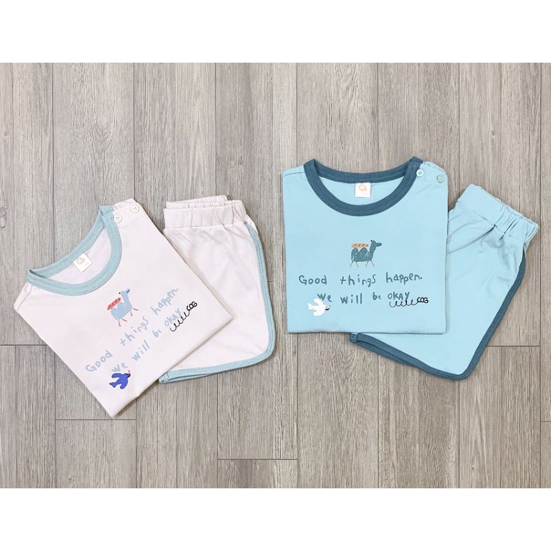 Bộ thun cotton Milk Mile cho bé trai bé gái