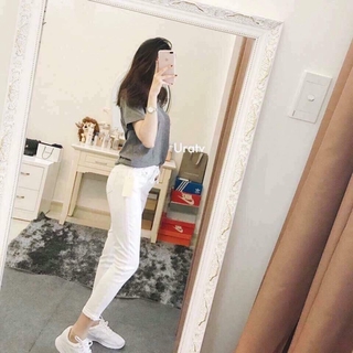 Quần kaki co giãn lưng thun nữ cao cấp