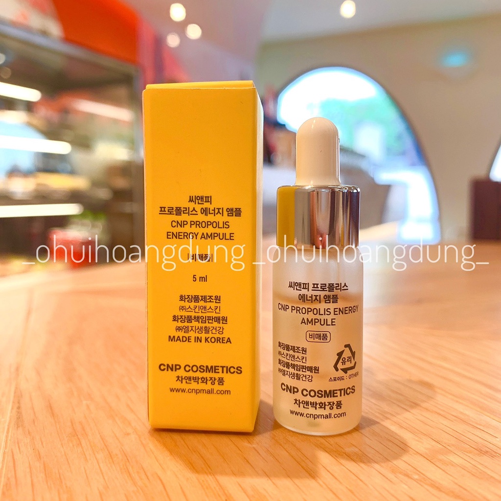 Tinh chất keo ong tái tạo phục hồi da CNP Laboratory Propolis Energy Ampule 5ml