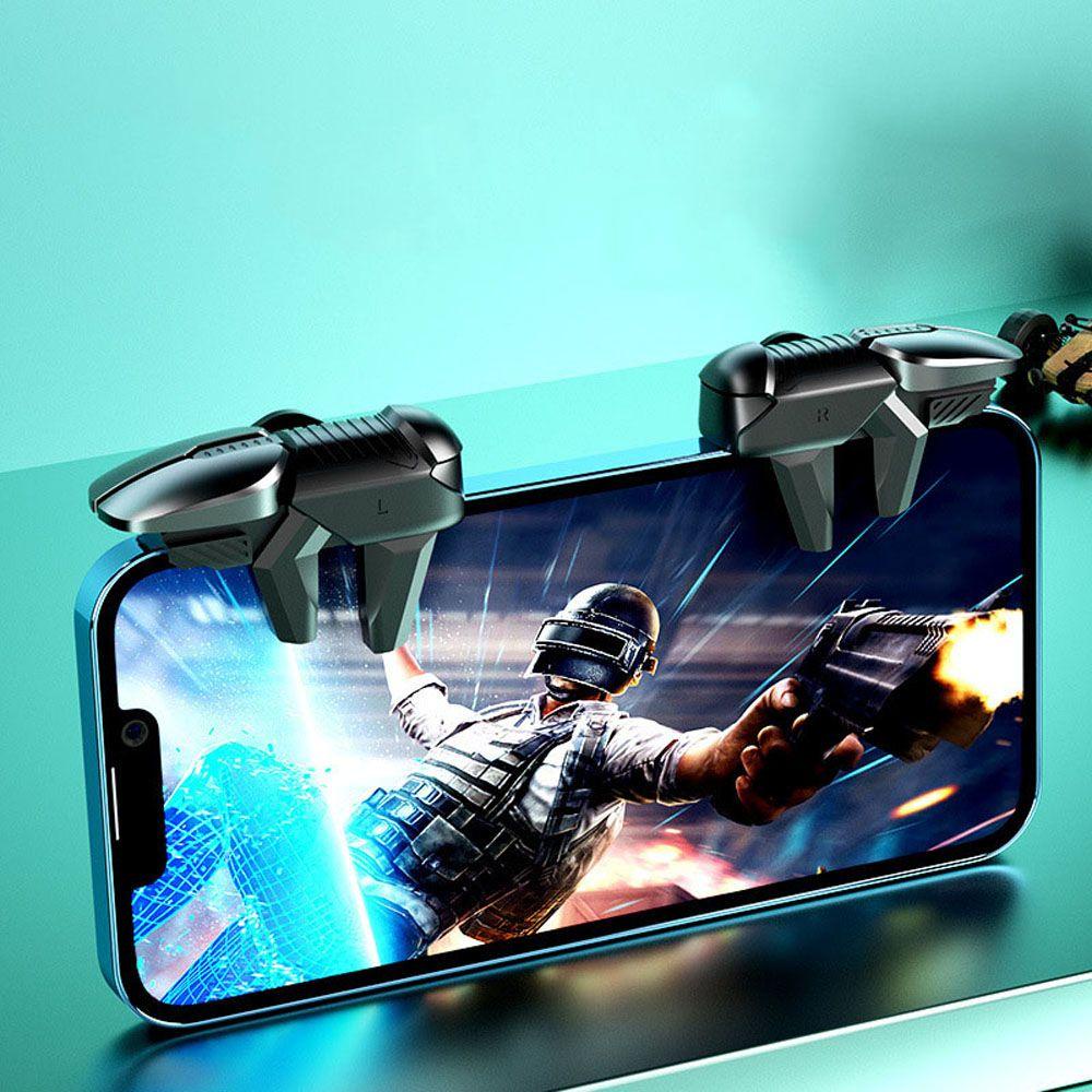 AUGUSTINA 1 Cặp Nút Bấm L1R1 Chơi Game PUBG Bằng Kim Loại