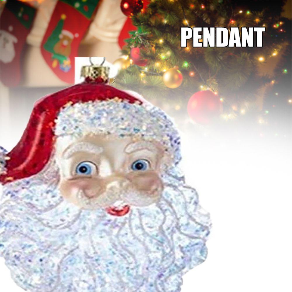 Túi Đựng Quà Giáng Sinh Bằng Kim Loại Hình Ông Già Noel