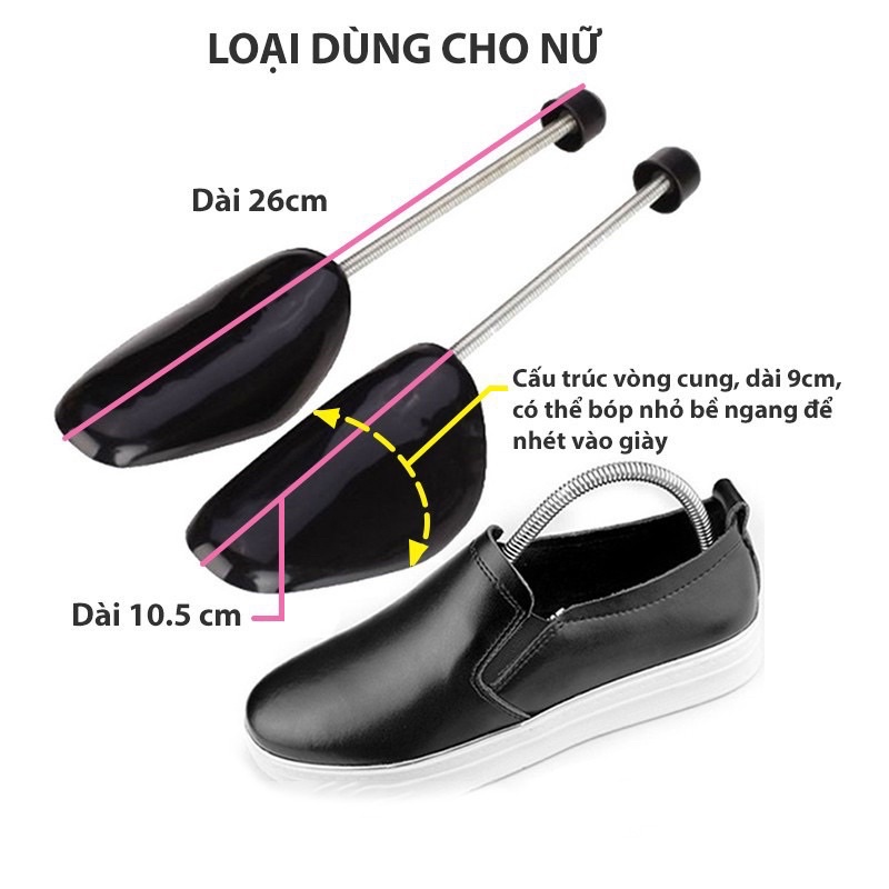 Cây ShoeTree giữ phom giữ dáng giày cho nam nữ.