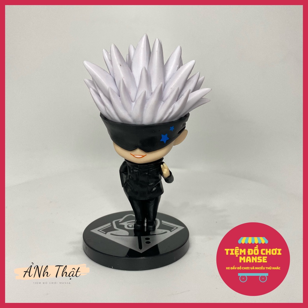 Mô hình anime chibi Jujutsu Kaisen Chú Thuật Hồi Chiến Satoru Itadori Megumi Nobara Sukana