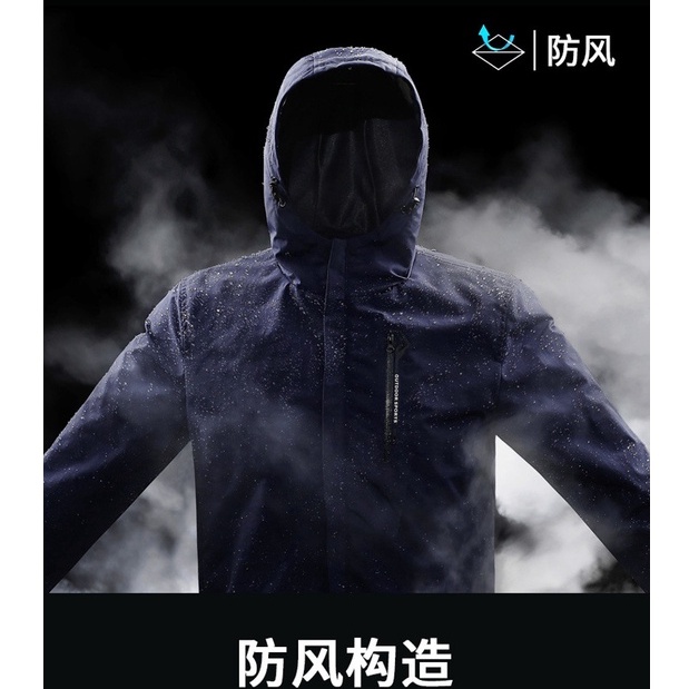 Áo Khoác The North Face Có Mũ Trùm Cá Tính Dành Cho Nam