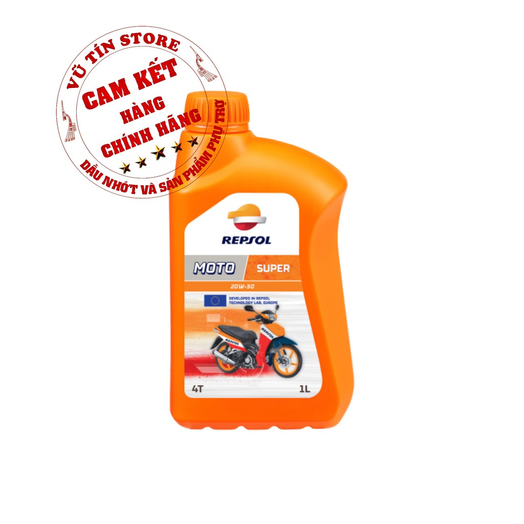 Dầu nhớt động cơ Repsol Moto Super 4T 20w50