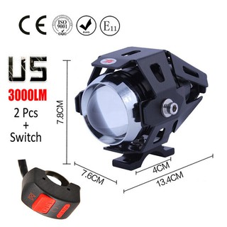 Đèn trợ sáng cho xe máy u5