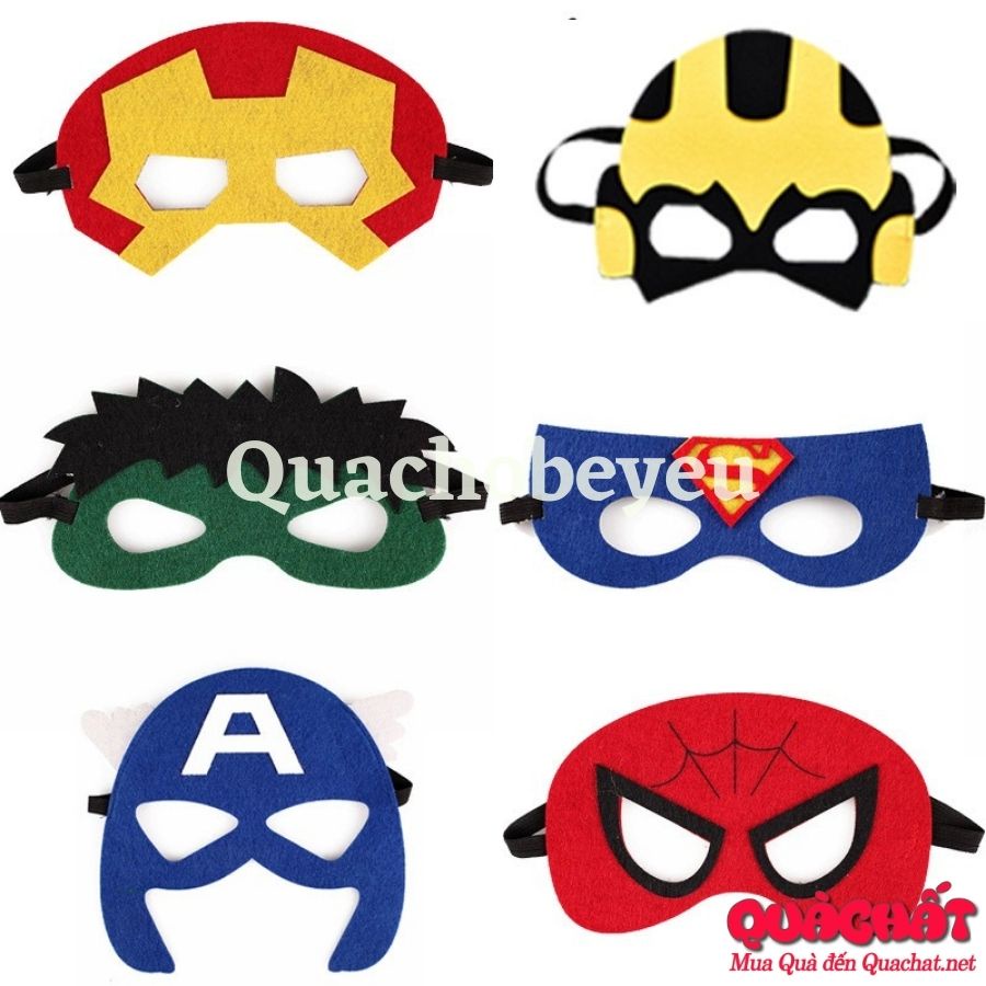 Mặt nạ siêu nhân người nhện hóa trang mùa Halloween
