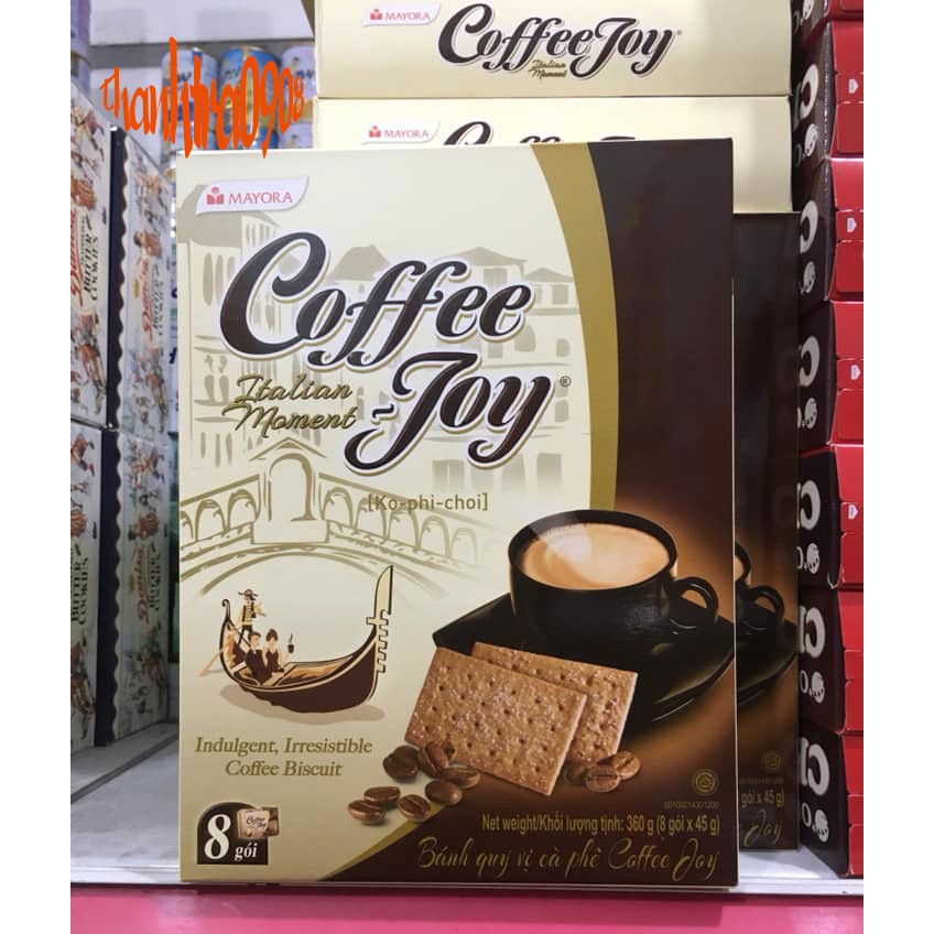 Bánh quy cà phê Coffee Joy hộp 360g