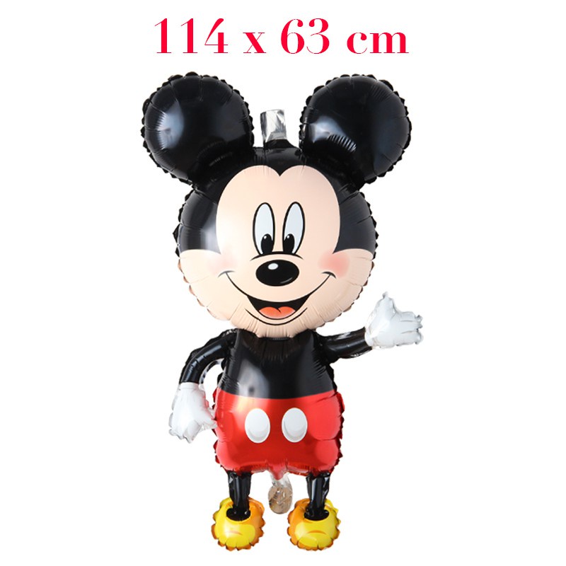 Bong Bóng Nhôm Hình Chuột Mickey Disney Trang Trí Tiệc Sinh Nhật Cho Bé