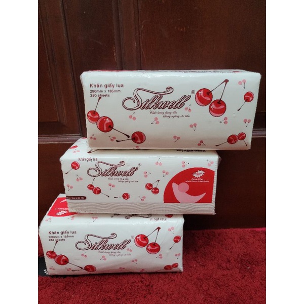 Giấy rút lụa 2 lớp SILKWELL 280 tờ