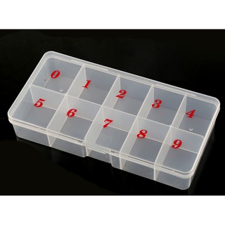 Hộp đựng đá charm , hợp đựng móng, dụng cụ nail
