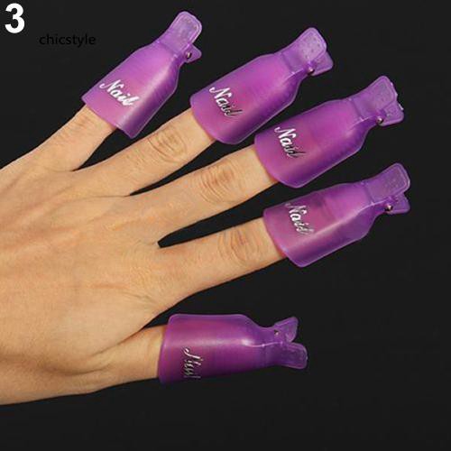 Bộ 10 nắp nhựa ủ thông minh ủ móng tay | BigBuy360 - bigbuy360.vn