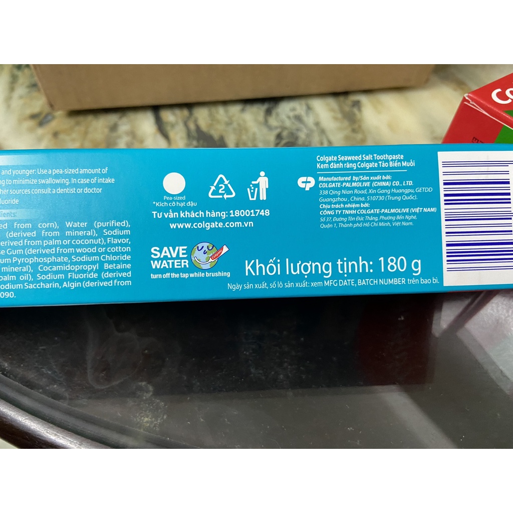 KEM ĐÁNH RĂNG COLGATE THIÊN NHIÊN TRẮNG TINH KHÔI 180g