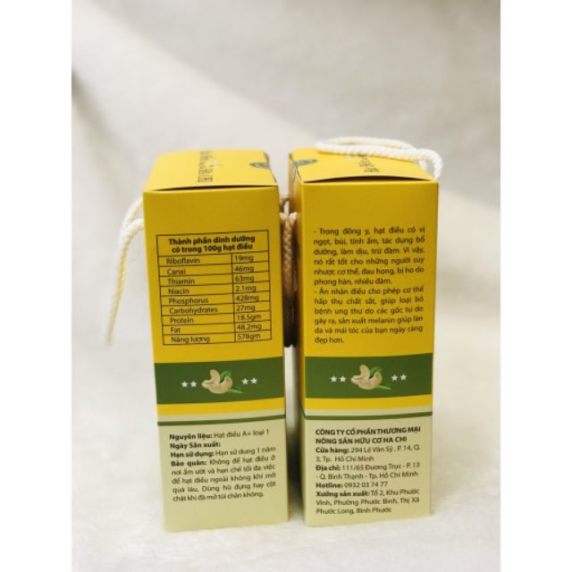[Tặng son dưỡng 35k][ORGANIC] 500gr Hạt điều rang muối vỏ lụa hàng loại A, A+