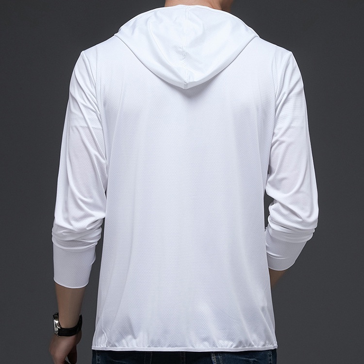 Áo khoác chống nắng cho nam, vải co giãn, thoáng mát chống tia cực tím đạt chuẩn UPF50+, hàng nhập khẩu - Ak2201