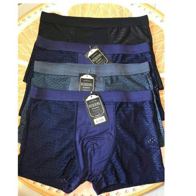Combo 4 Chiếc Quần Sịp Đùi Nam thông hơi cực mát - Quần Lót Nam hàng cao cấp
