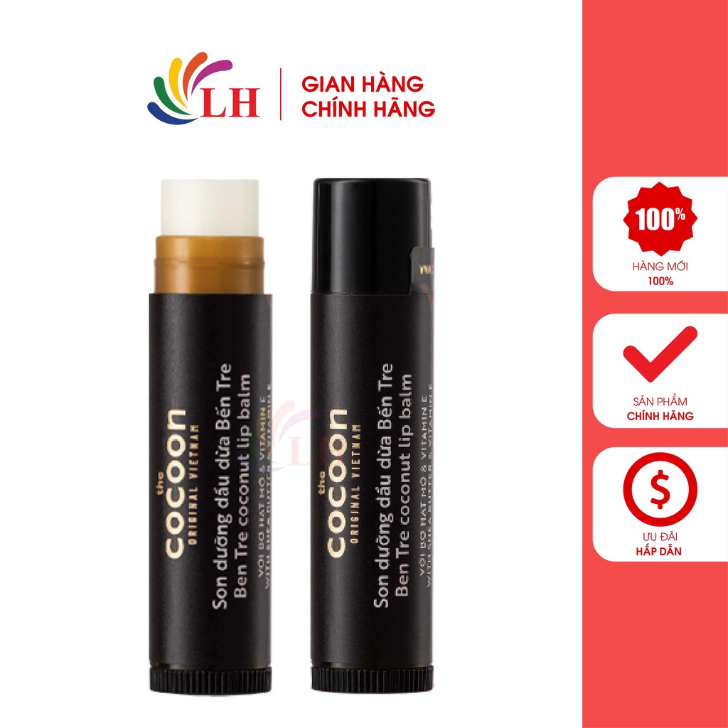 Son dưỡng Cocoon dầu dừa Bến Tre (5g)