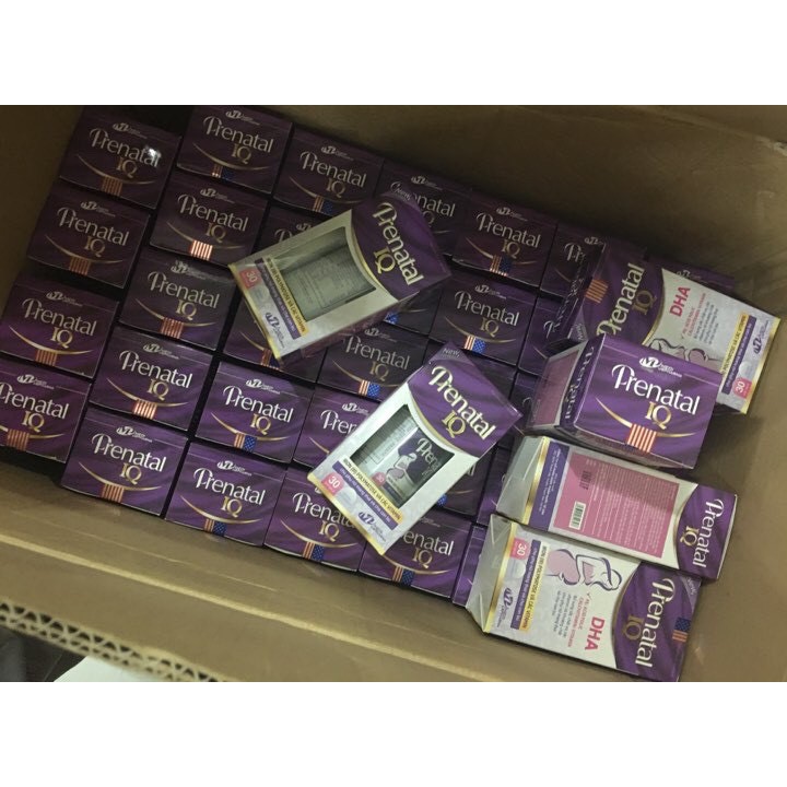 Viên bổ bầu Prenatal IQ bổ sung sắt và vitamin cho bà bầu