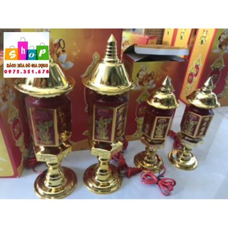 Cặp đèn thờ lục giác-Giadung24h