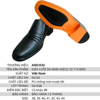 GIÀY LƯỜI DA NAM 714