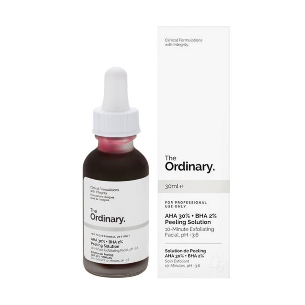 [Chính Hãng - Full Bill] Tinh chất tẩy tế bào chết hóa học The Ordinary AHA 30% + BHA 2% Peeling Solution 30ml