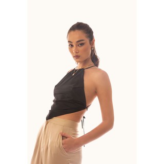 DAPHALE - Áo Yếm Hở Lưng Đan Dây Tasha