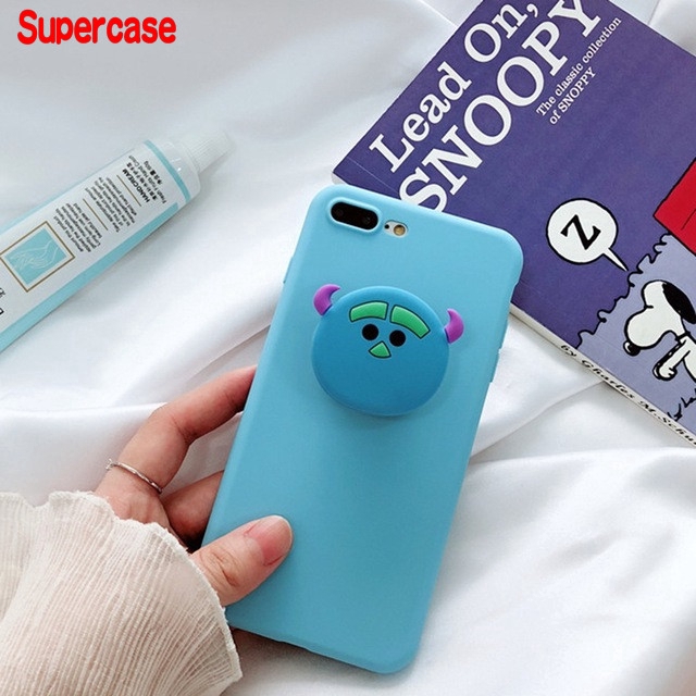 OPPO Reno 4 4G Realme 1 C1 F7 R17 Pro R15 F3 F1 Plus F11 A5S Case Bear cute stand soft rabbit cover cartoon holder case