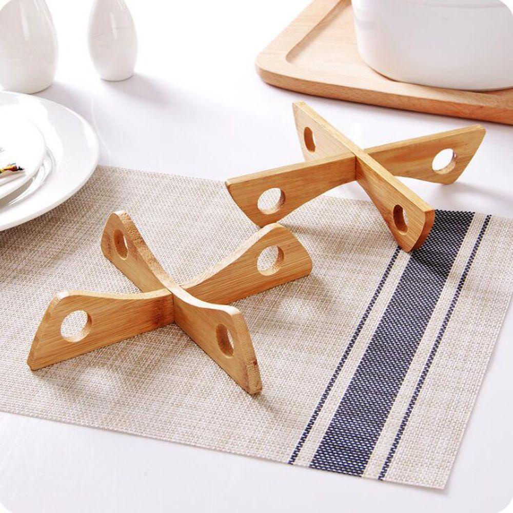 Giá Đỡ Nồi Bằng Gỗ Có Thể Tháo Rời Tiện Dụng Cho Gia Đình