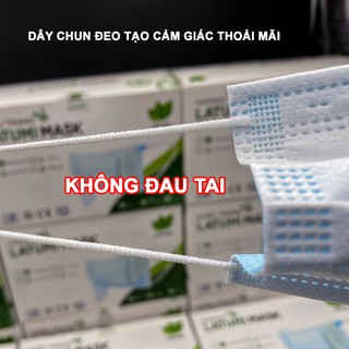 COMBO 6 HỘP Khẩu Trang Y Tế 4 Lớp Thông Thường LATUMI Cao Cấp Xuất Khẩu Có Tác Dụng Phòng Chống Vi khuẩn diva.sho06