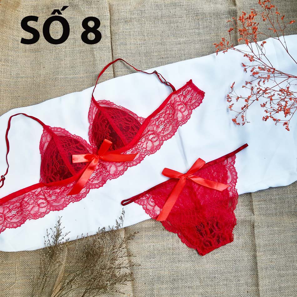 [RẺ NHẤT SHOPEE] Bộ đồ lót nữ bralette đỏ siêu xinh | BigBuy360 - bigbuy360.vn