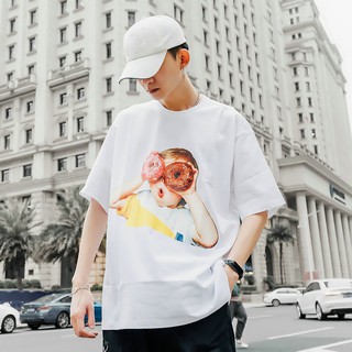 Áo phông unisex tay lỡ