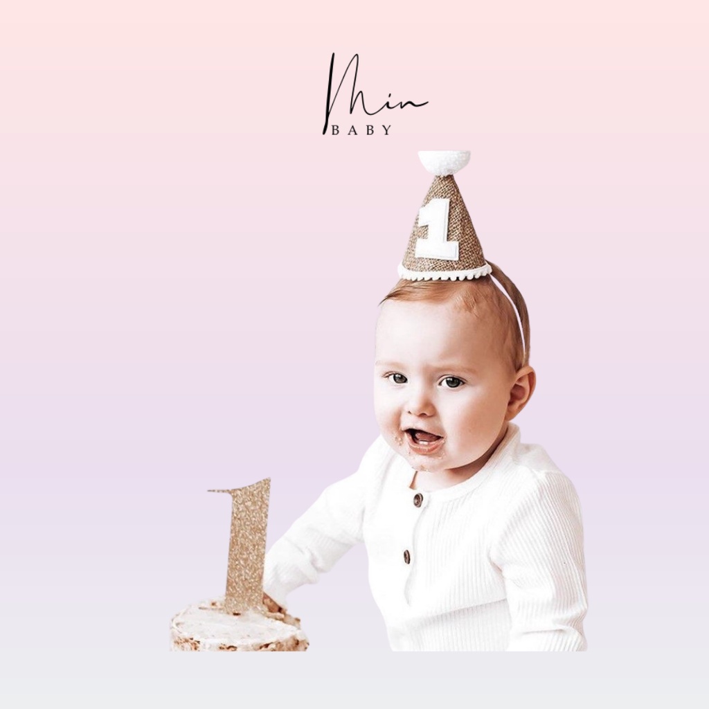 Nón Sinh Nhật Số Theo Tuổi 1, 2, 3, 4