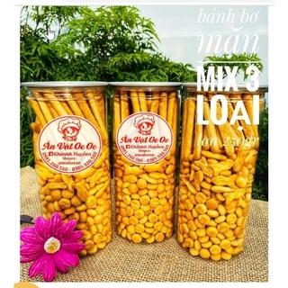 Bánh bơ mặn mix hạt ngọc - con cá - que thơm ngon