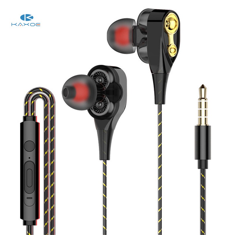 KAXOE 3.5mm Sport Gaming Wired Earphone With Mic