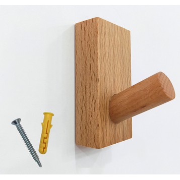 Móc gỗ treo tường phong cách Bắc Âu - Décor nhà Sò