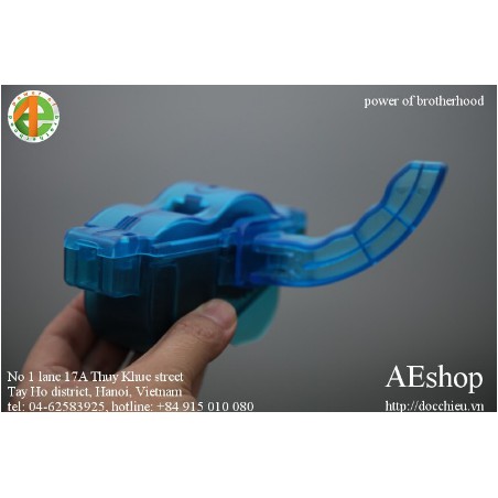 Bộ Rửa Xích Xe Đạp Thể Thao Có Thể Tháo Rời Taiwan 9 Bộ Phận, Mã 201304270014