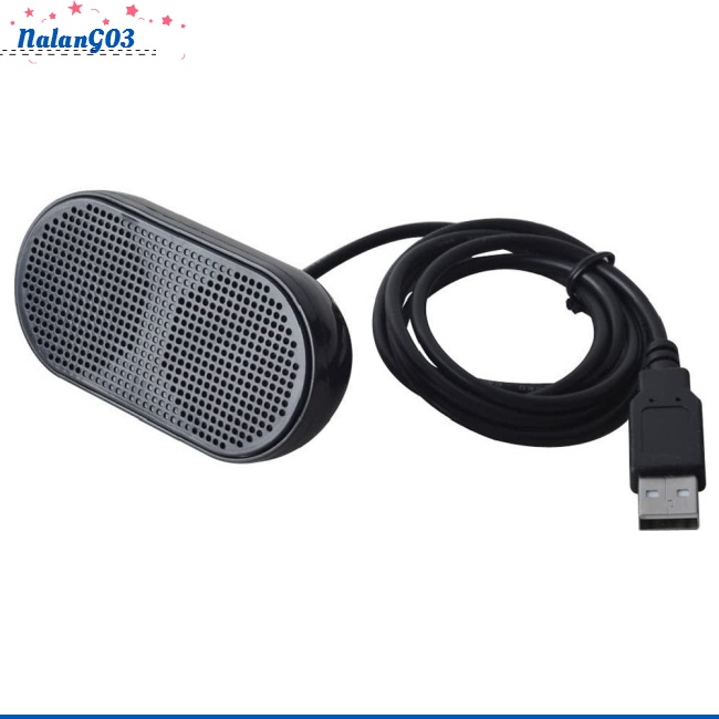 Loa USB Mini Có Thẻ Âm Thanh Di Động Cho Notebook Máy Tính Để Bàn